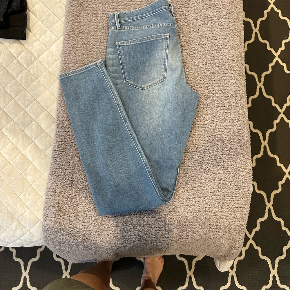 Madewell Light Wash Skinny Jeans
